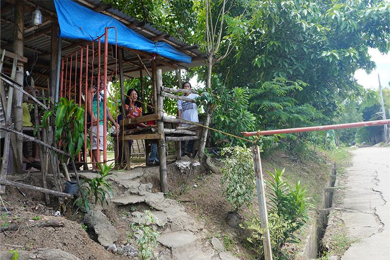 Lupang Ramos的檢查站